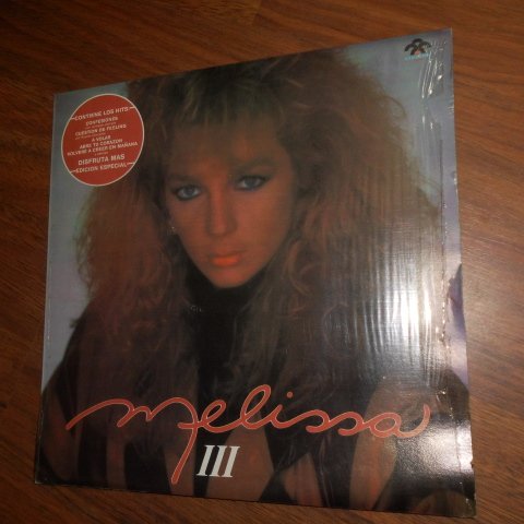Melissa // Melissa III (Sonorodven Pop-rock 1986 (Lp Vinyl)) Melissa // Melissa III (Sonorodven Pop-rock 1986 (Lp Vinyl))
