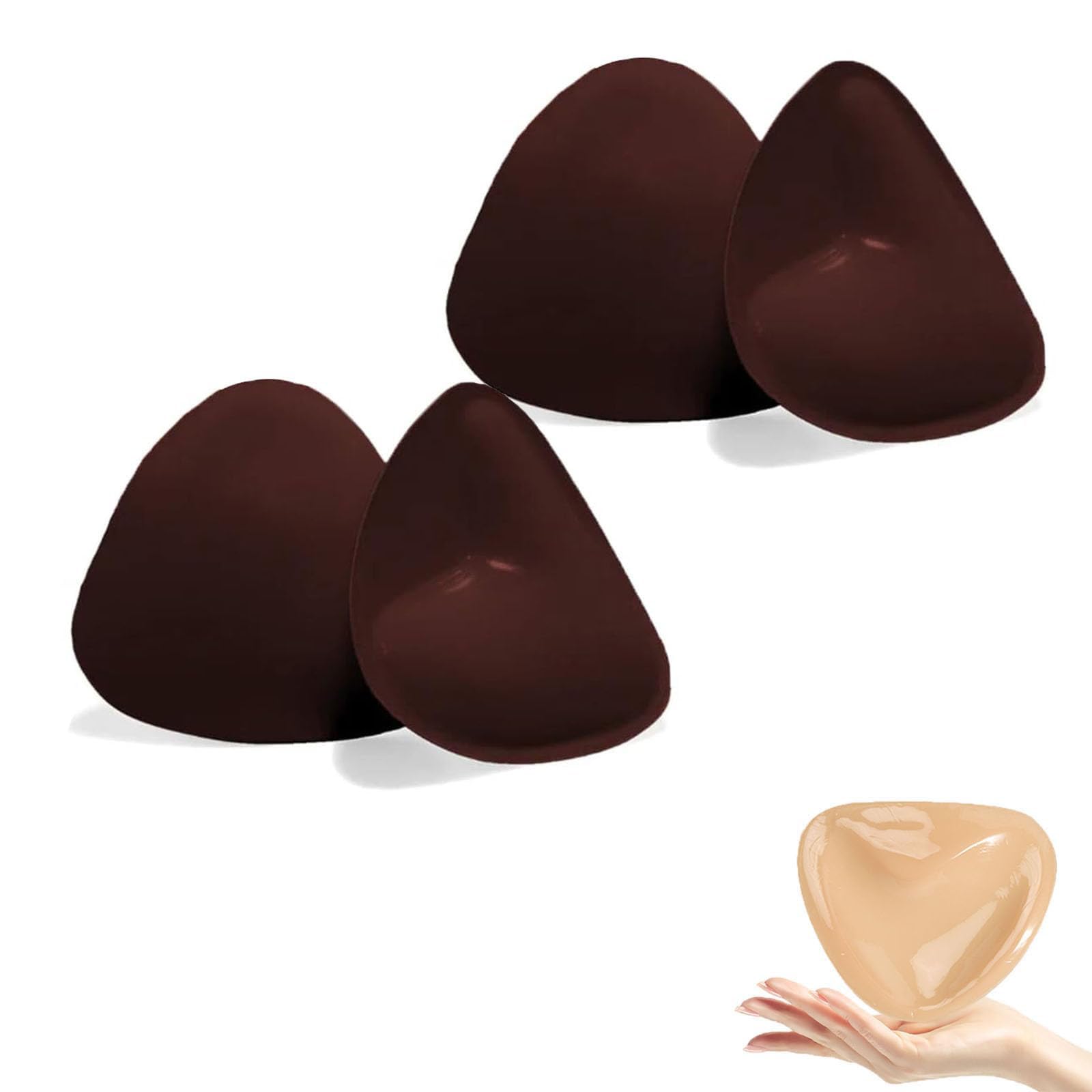 Cache-tétons adhésifs double face Monoka Push Up Pads pour décolleté plongeant - 7