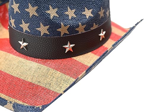 Image of THE CELL Straw Cowboy Hat