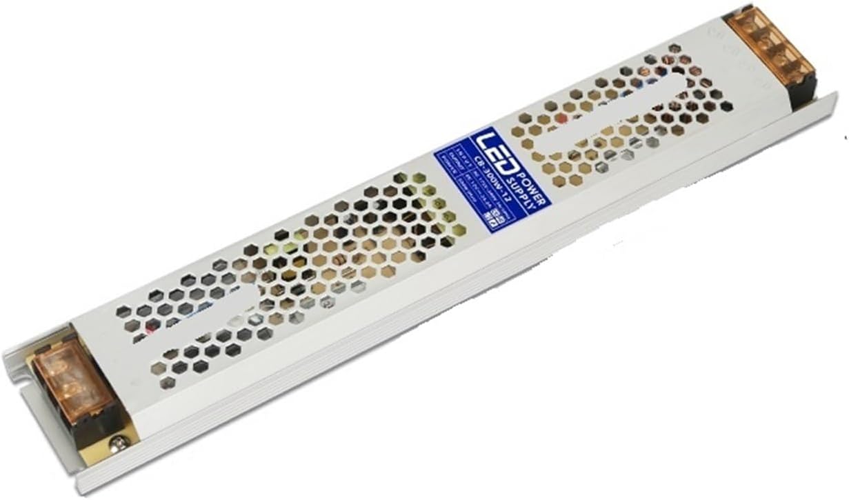 Lighting Transformer DC 12V 24V LED Power Supply 60W 100W 150W 200W 300W 400W AC175-240V Ultra-Thin fanless and noiseless LED Driver.(60W,DC24V)