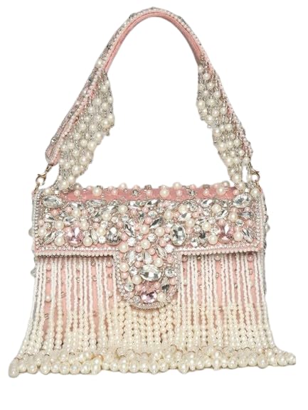 Nahhar Fashion Attractive Pink Potli Handmade Bags for Women (B0CYLHRV16) Amazon Price History, Amazon Price Tracker