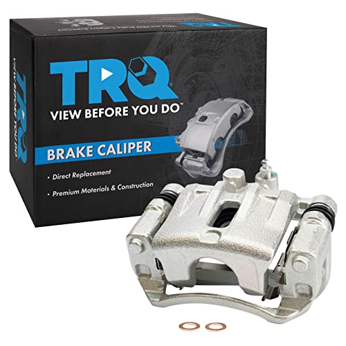Image of TRQ Rear Right Brake Caliper w /Bracket Passenger Side | For 2009-2010 Kia Rondo