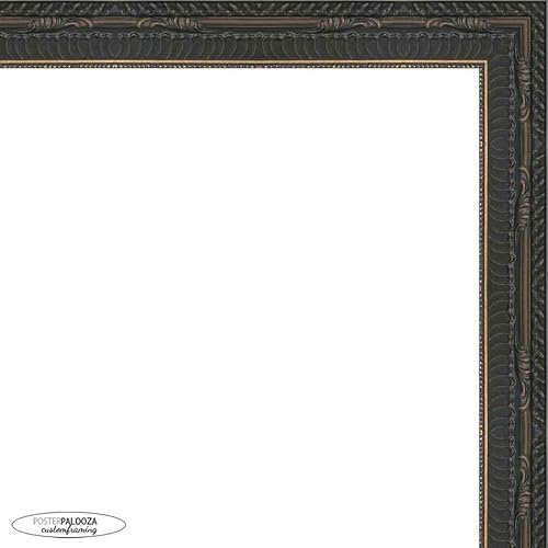 Miniatura 2 de Poster Palooza 11x14 Ornate Complete Wood Picture Frame with UV Acrylic Plexiglass, Foam Board Backing & Hardware Included