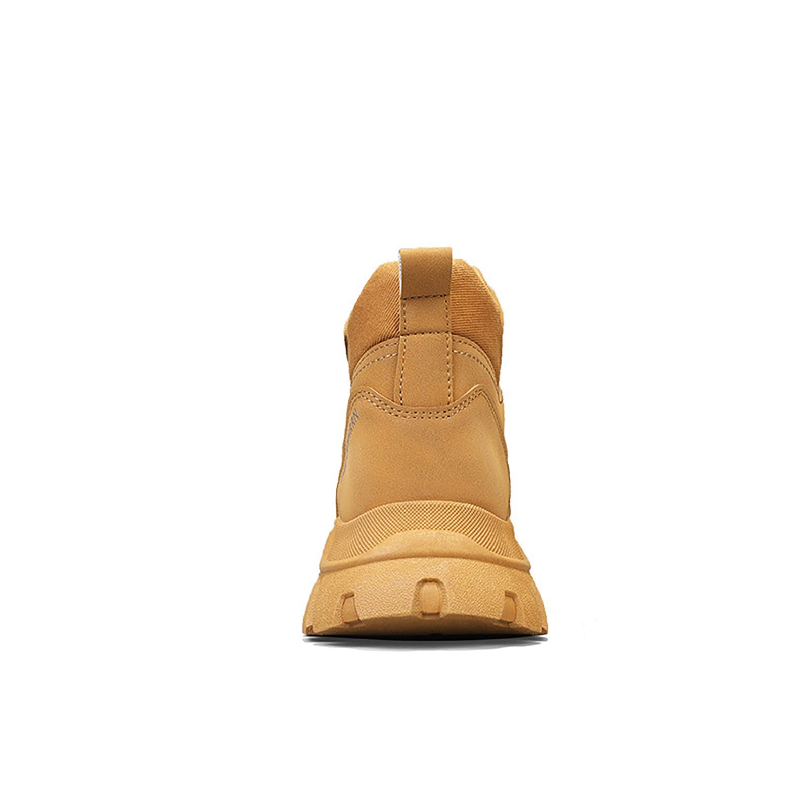 Chaussures de randonnée mi-hautes pour homme - Chaussures d'extérieur avec lacets - Semelle épaisse - Chaussures de marche imperméables - Antidérapantes - Confortables - Pour la randonnée et le sport
