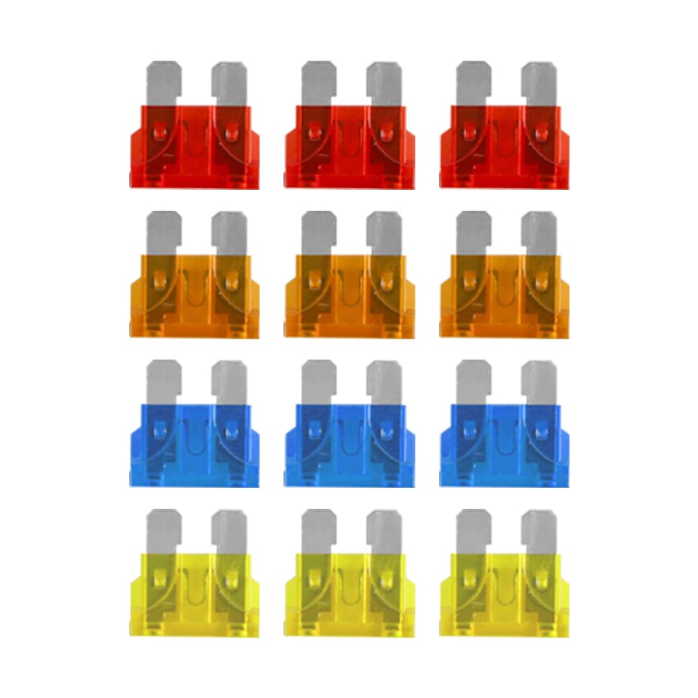 Laroal Fuse Crimp Terminal Box 11 Slot Fuse Relay Box 12 Fuse and 6 Relays Universal Waterproof Fuse Relay Box for Automotive Industrial Hand Tools - Image 4