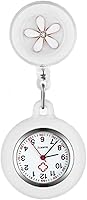 Vista 1 de Reloj de enfermera, reloj retráctil de solapa para enfermera, reloj de cuarzo con segunda mano para médico enfermera