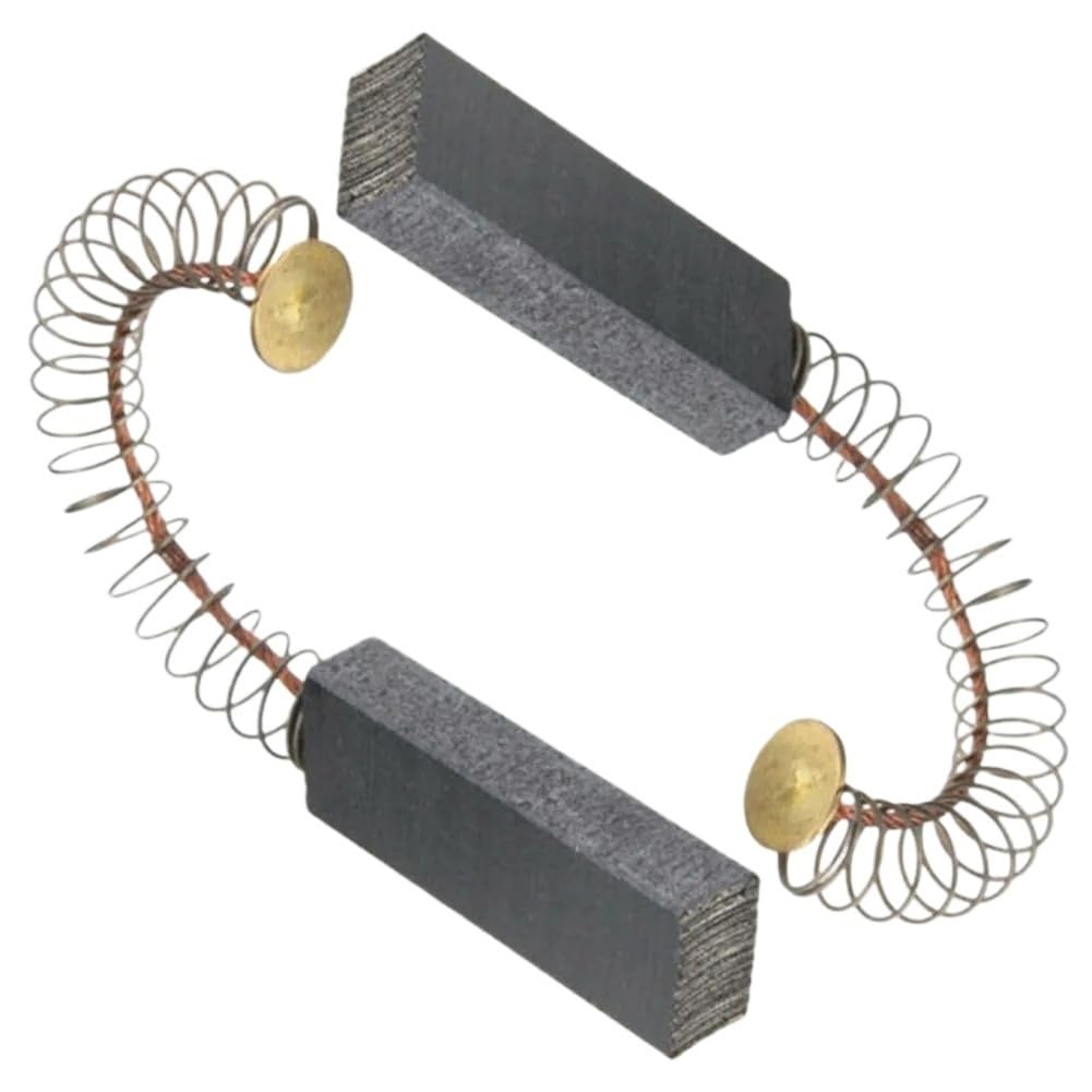 2 piezas de cepillo de carbono de 32 x 11 x 6 mm, pieza de reparación para motor de molino de diamantes de imitación, cepillo eléctrico de repuesto para motor de lavado eléctrico