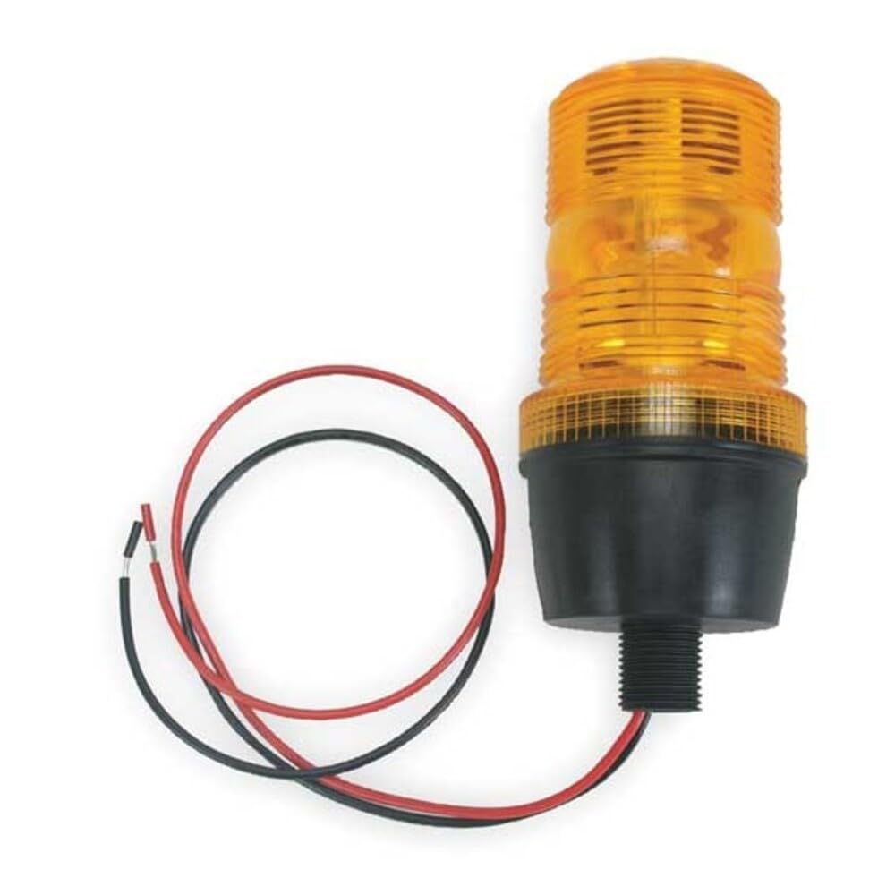 Warning Light, Strobe, Amber, 12 to 80VDC