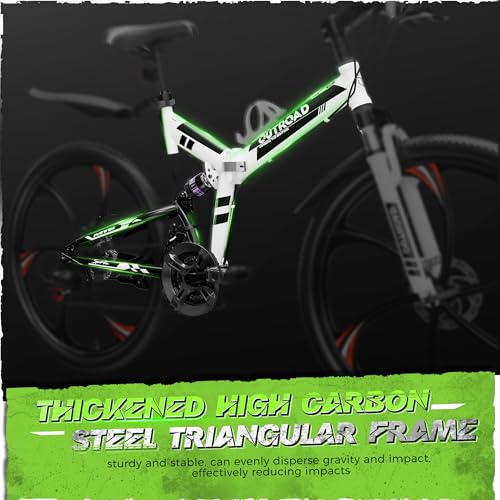 Outroad 26 Inch Folding Mountain Bike