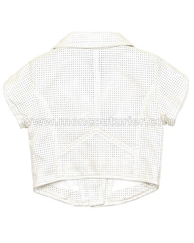 Mayoral Girl's Pleather Vest, Sizes 2-92