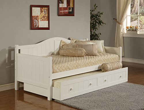 Hillsdale Furniture Hillsdale Staci, White Daybed with Trundle,