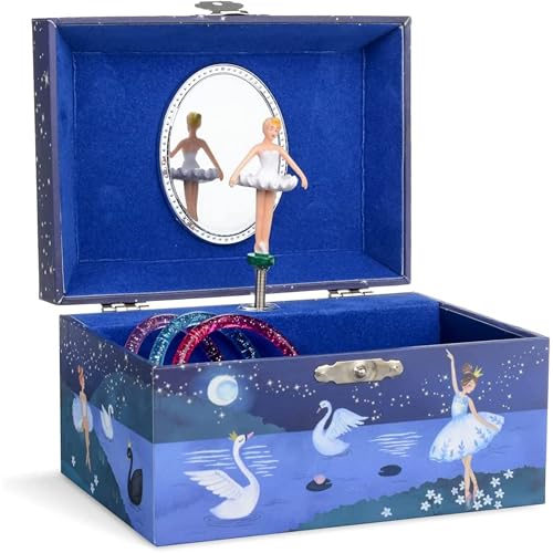Jewelkeeper - Boîte à Bijoux Musicale Ballerine pour Filles - Mélodie Le Lac des Cygnes