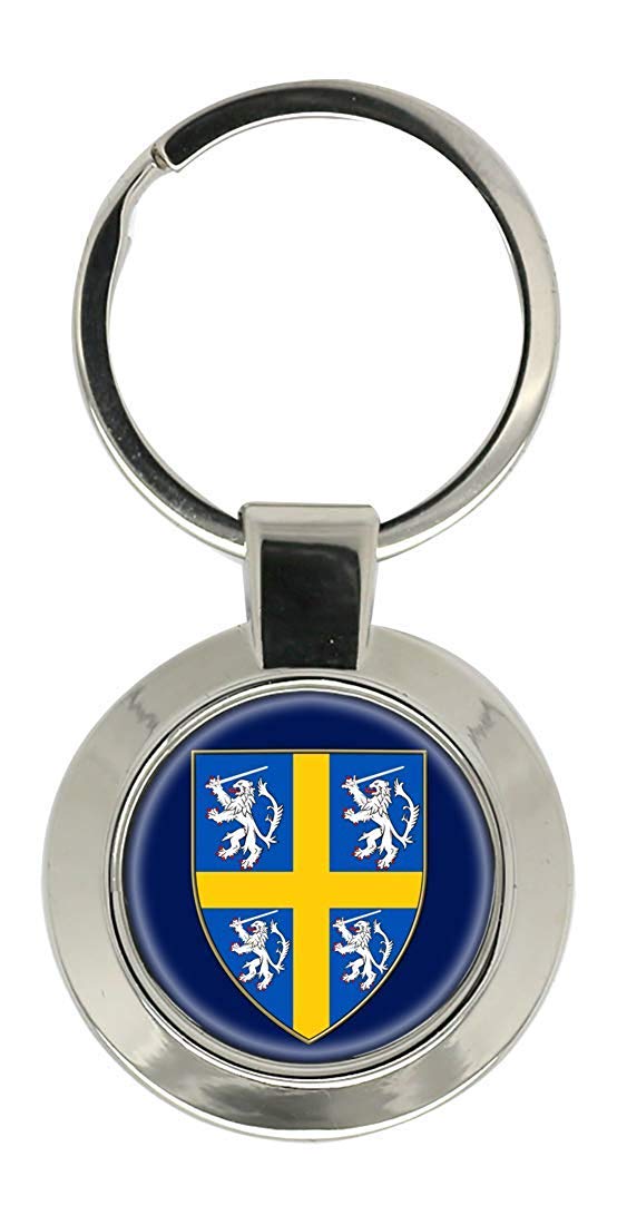 Durham Historic Arms Key Ring