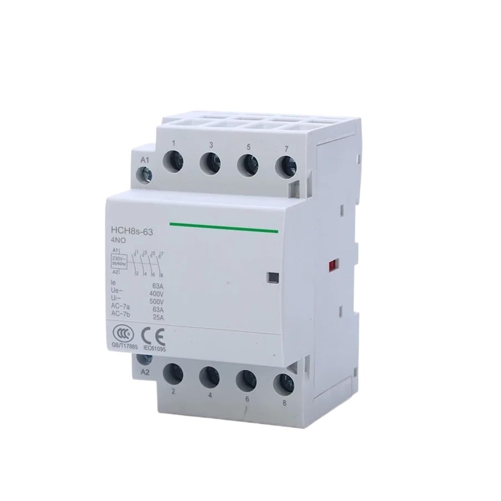 Contacteur modulaire de puissance pour circuit de chauffage HCH8s 4P