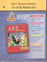Art in Focus Unit 7 Resource Masters 0078694124 Book Cover