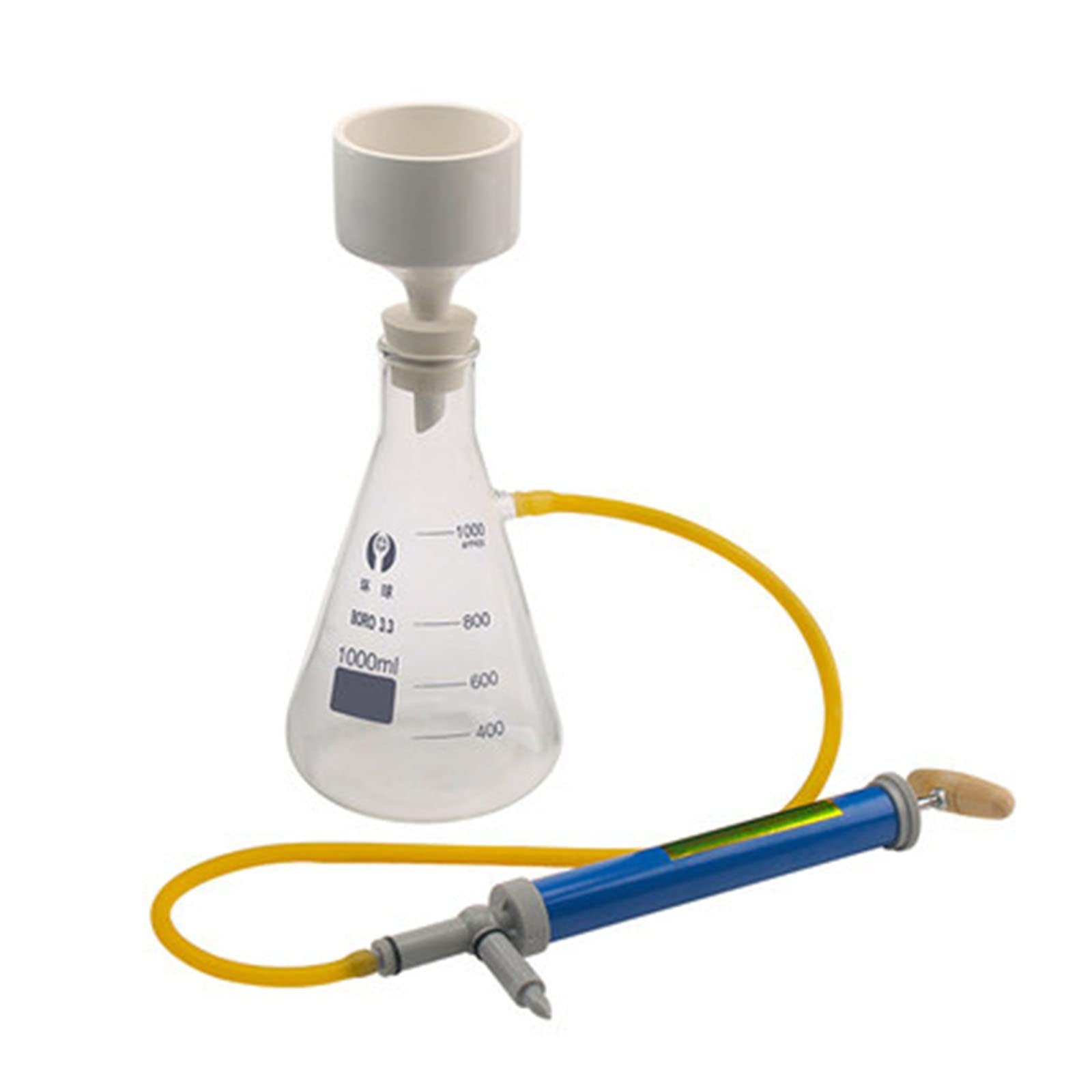 Labor-Vakuumfiltration-Destillationsgerät, mit Trichter- und Pumpenglas-Saugfilterkit, um den Druck in der physischen Physik-Experiment des Filters zu reduzieren,250ml