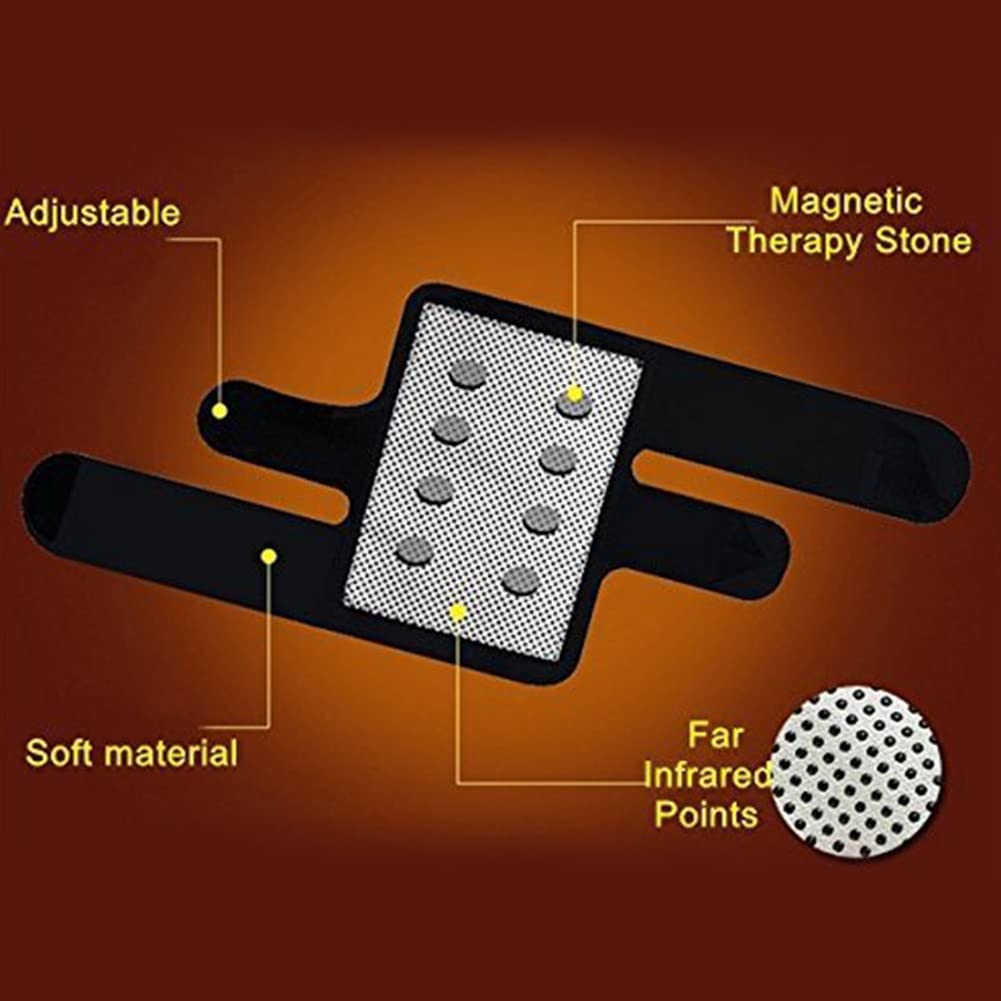 1 Paio di Ginocchiere autoriscaldanti Terapia Magnetica Ginocchiera Sollievo dal Dolore artrite tutore Supporto tormalina Rotula Postura Corretta