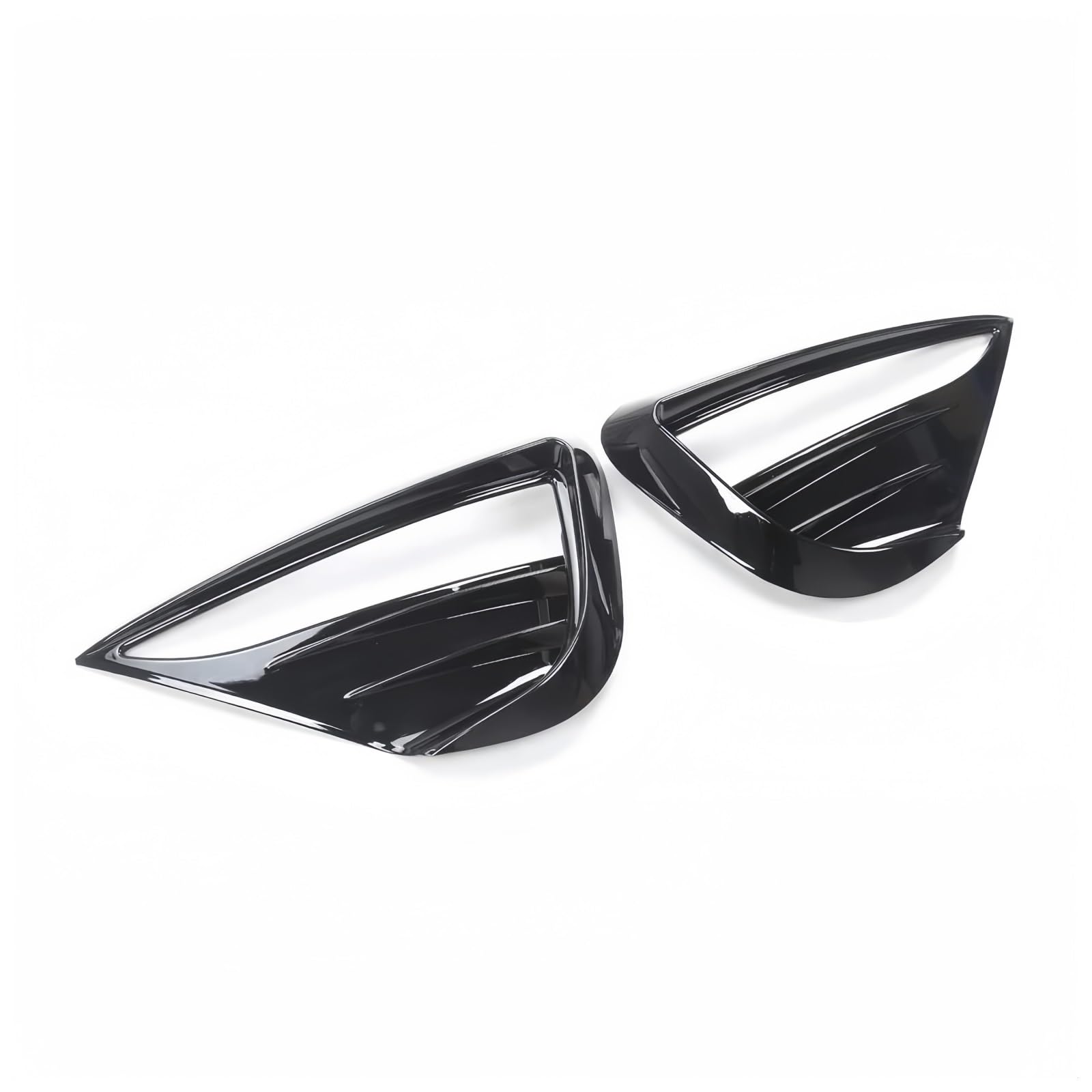 Couvercle protection phare antibrouillard Tesla Y finition Glossy Black - 8