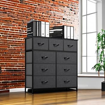 Amazon.com: YITAHOME Dresser with 9 Drawers - Fabric Storage