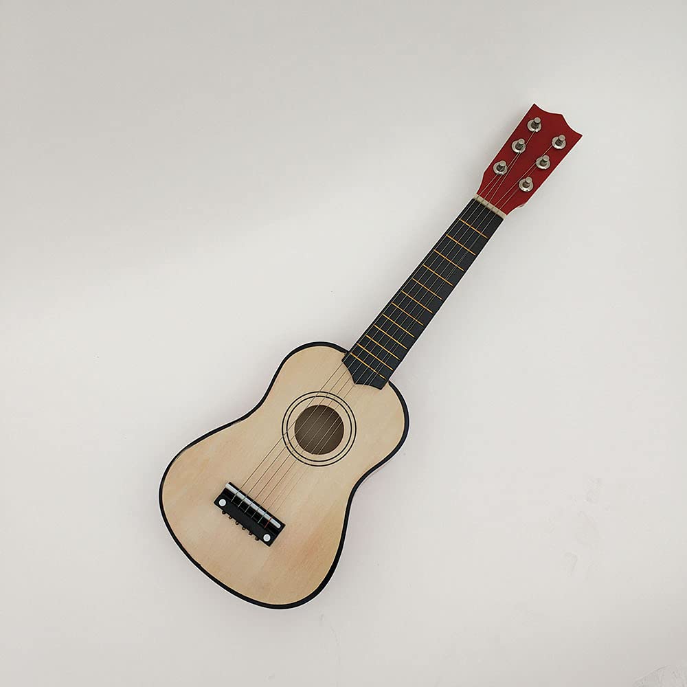 ミニギター　アコースティックギター　楽器 Amazon | クミニ25インチースティックギター6弦の楽器おもちゃ