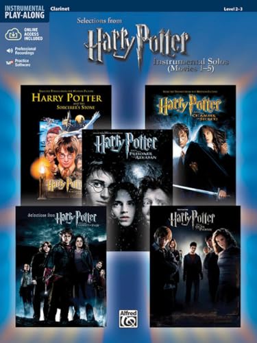 Livre de partitions Harry Potter clarinette solo et CD audio de play-along