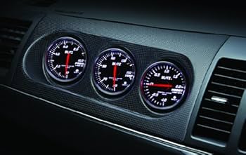 三菱FTO 純正カーボンパネル DCUATROメーターパネル＋リング 三菱FTO 純正カーボンパネル DCUATROメーターパネル＋リング