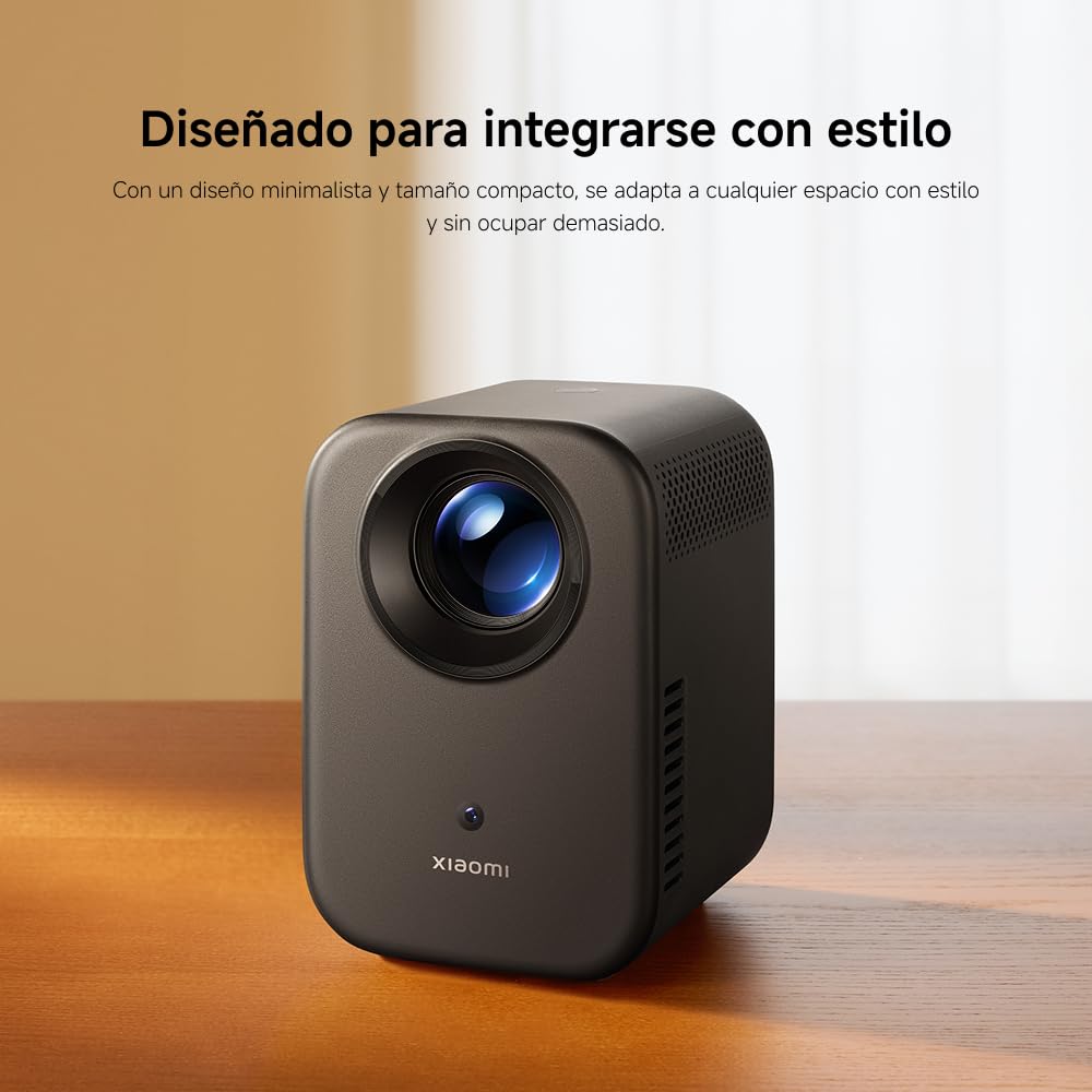 Xiaomi Smart Projector L1 EU, Autoenfoque, proyección de hasta 120 Pulgadas, luminosidad 200 LM, mín: 160 LM @ 15 min ANSI, Sistema operativo Google TV