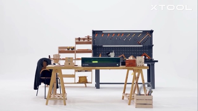 xTool S1 Laser Engraver and Cutter Machine with Air Assist