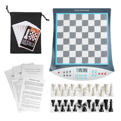 Juego de Ajedrez Electrónico con Voz y 32 Niveles miniatura 3