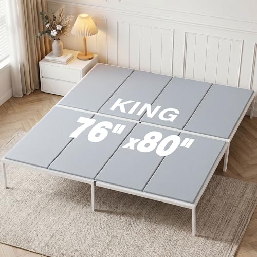 Anothera King-Size Bunkie Board(76x80''), 10mm Anti-Slip...