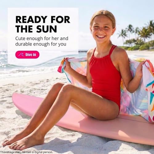 Image of Kanu Surf Girls Jasmine Beach Sport Halter One Piece Swimsuit