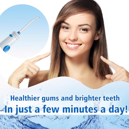 8 Stück Flosser-Ersatzspitzen für Waterpik Water Flosser, Flosser-Nachfüllköpfe, Ersatzköpfe für Waterpik, kompatibel mit Waterpik Munddusche und Zahnseide