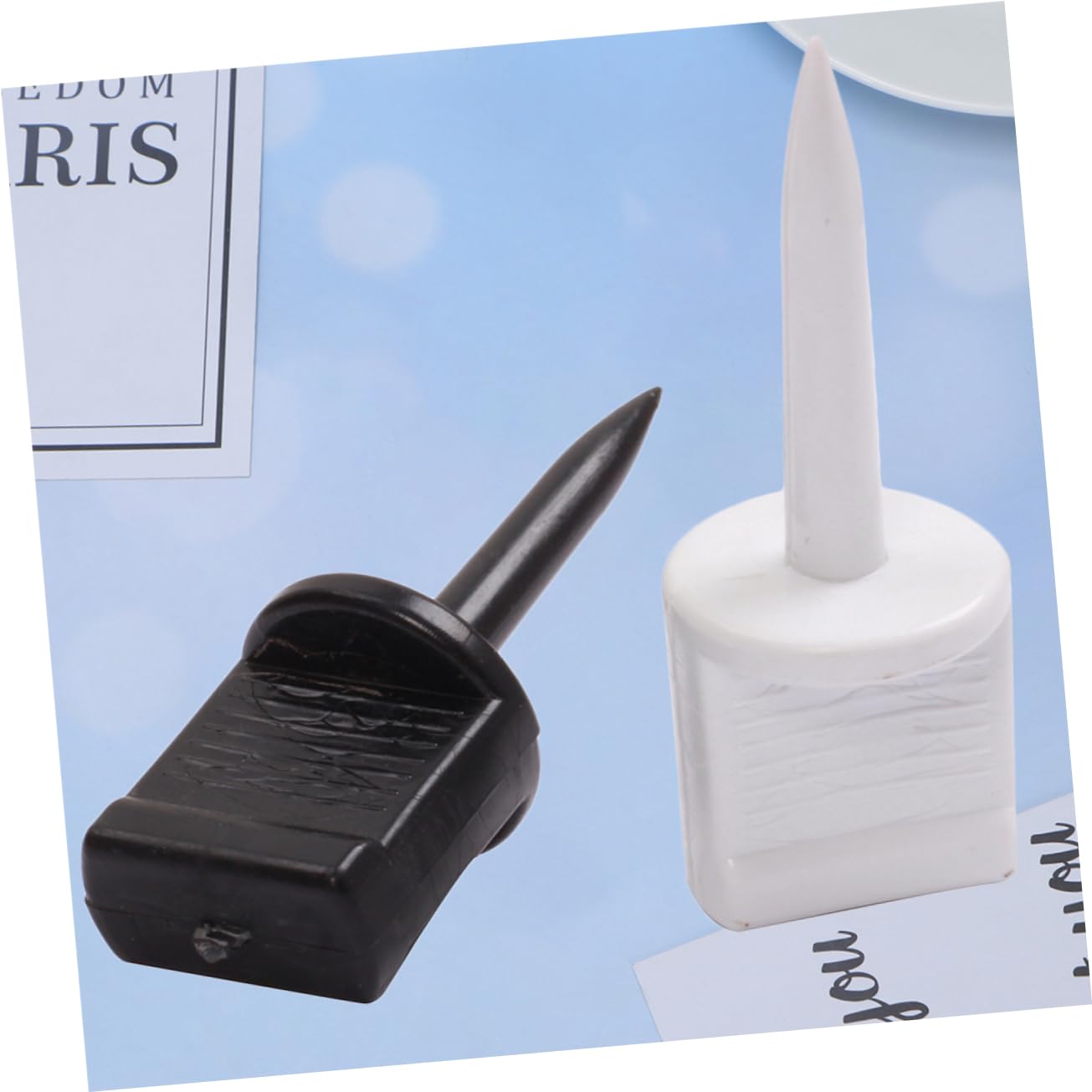 Gogogmee Professional Archery Tools 20pcs 5.4cm Plastic Nails Fixed Pins for Targets