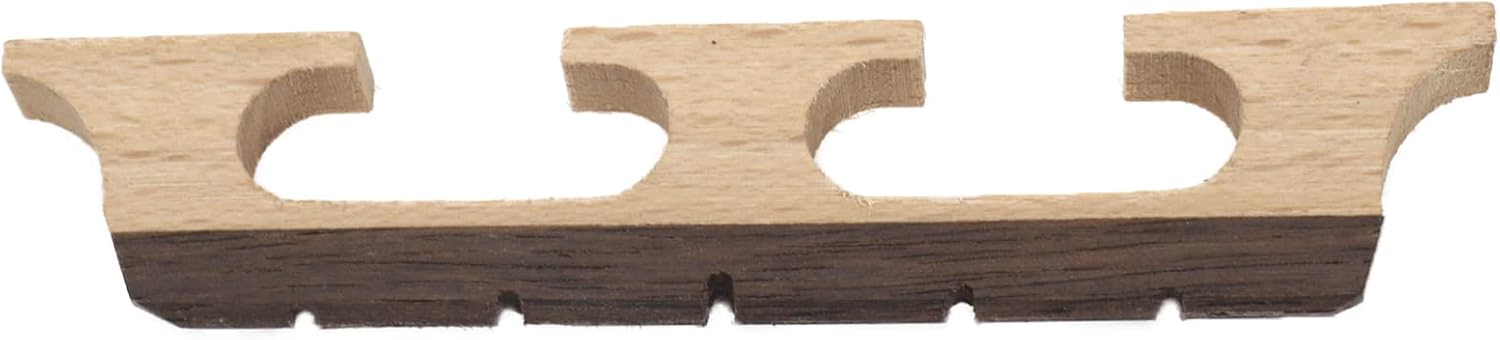 5-String Banjo Bridge, 2-Pack Ebony Maple Banjolele Bridges, Universal Fit Parts & Accessories