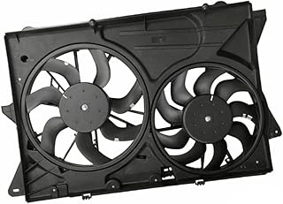 EIOFEVY Radiator and Condenser Cooling Fan Assembly FO3115202 DA8Z8C607A