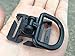 10pcs D-Ring Rotation Buckle 18MM 25MM Webbing for MOLLE Sternum Strap System Hanging Keys Water Bottle