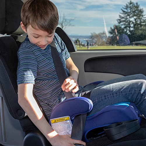 Image of Diono Solana 2 XL Pack of 2 2022, Dual Latch Connectors, Lightweight Backless Belt-Positioning Booster Car Seat, 8 Years 1 Booster Seat, Blue