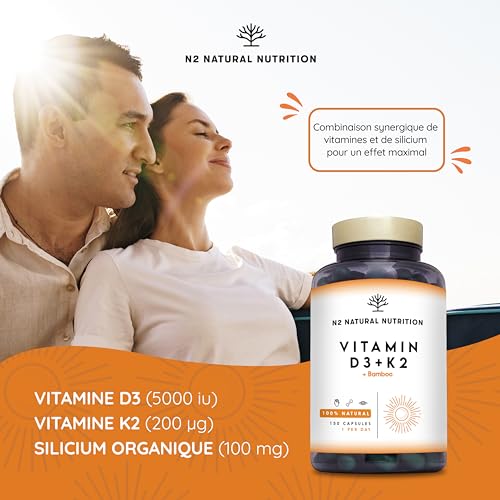Vitamine D3 K2 formule 5000 UI enrichie en multi collagène - 4