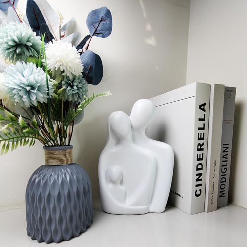Figuras Familia de 3 en Resina para Decoración miniatura 2