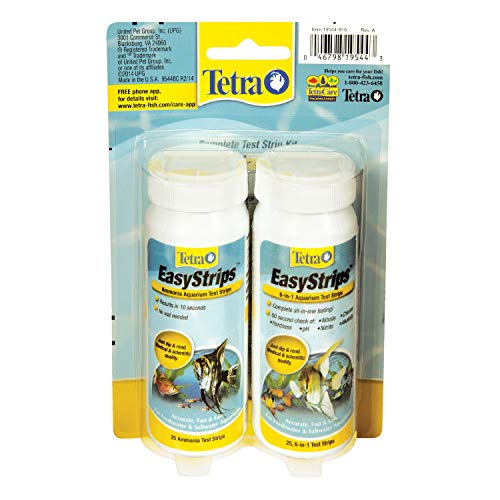 Image of Tetra EasyStrips Complete Aquarium Water Test Kit, 25 Count (6 Pack)