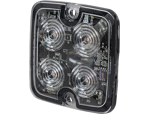 Image of Buyers Products, 2in. LED Emergency Safety Truck Warning Flash Strobe Light, Light Type LED, Lens Color Amber, Included (qty.) 1 Model# 8892140