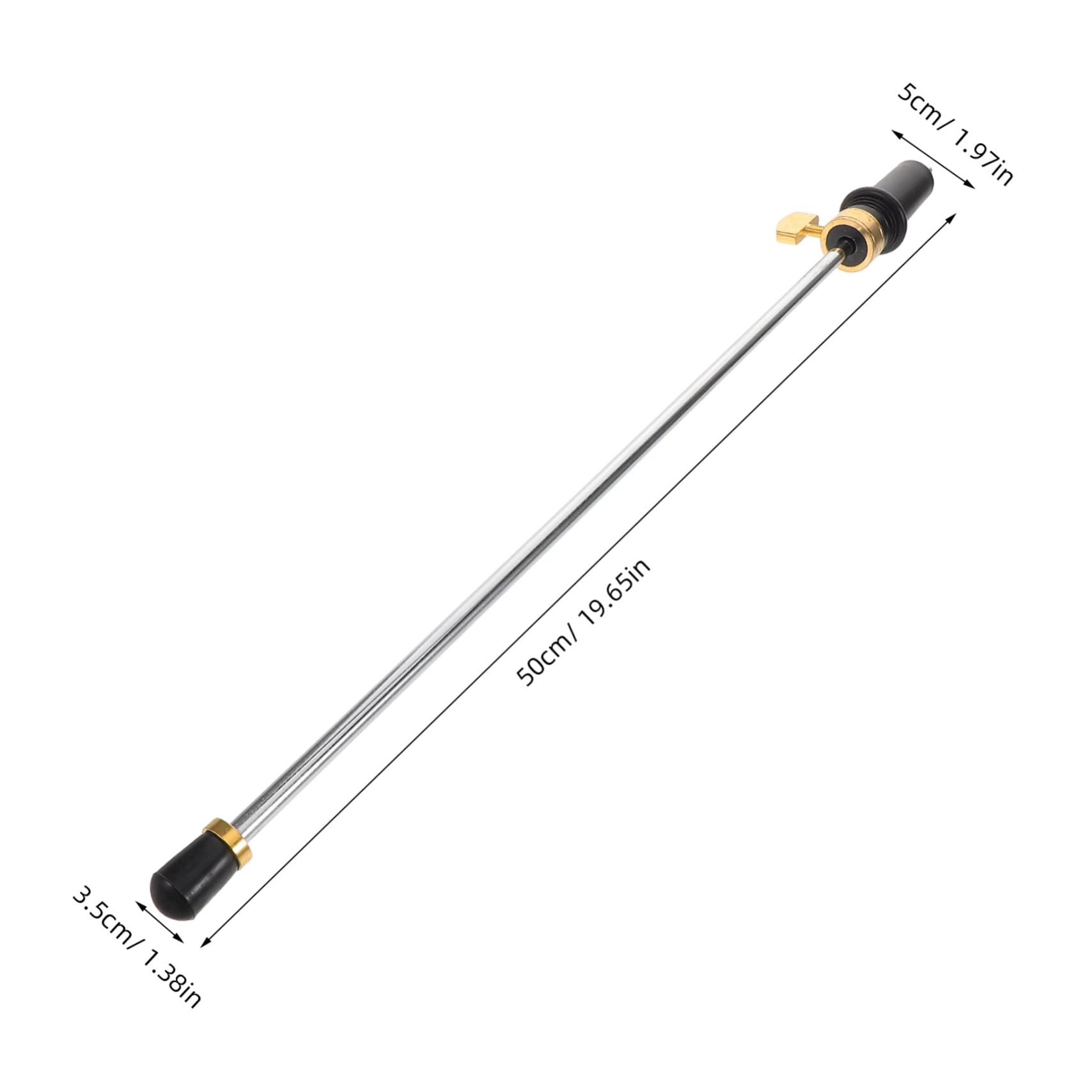 Cello Endpin Tail Rod Adjustable Support for 3/4 to 4/4 Cellos