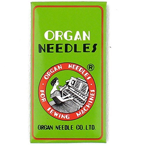 juki needles - Organ HL X 5 Needles for Juki TL2000QI, TL2010Q, TL98 Series , Janome 1600P and Janome 1600P-QC Machines Size 90/14