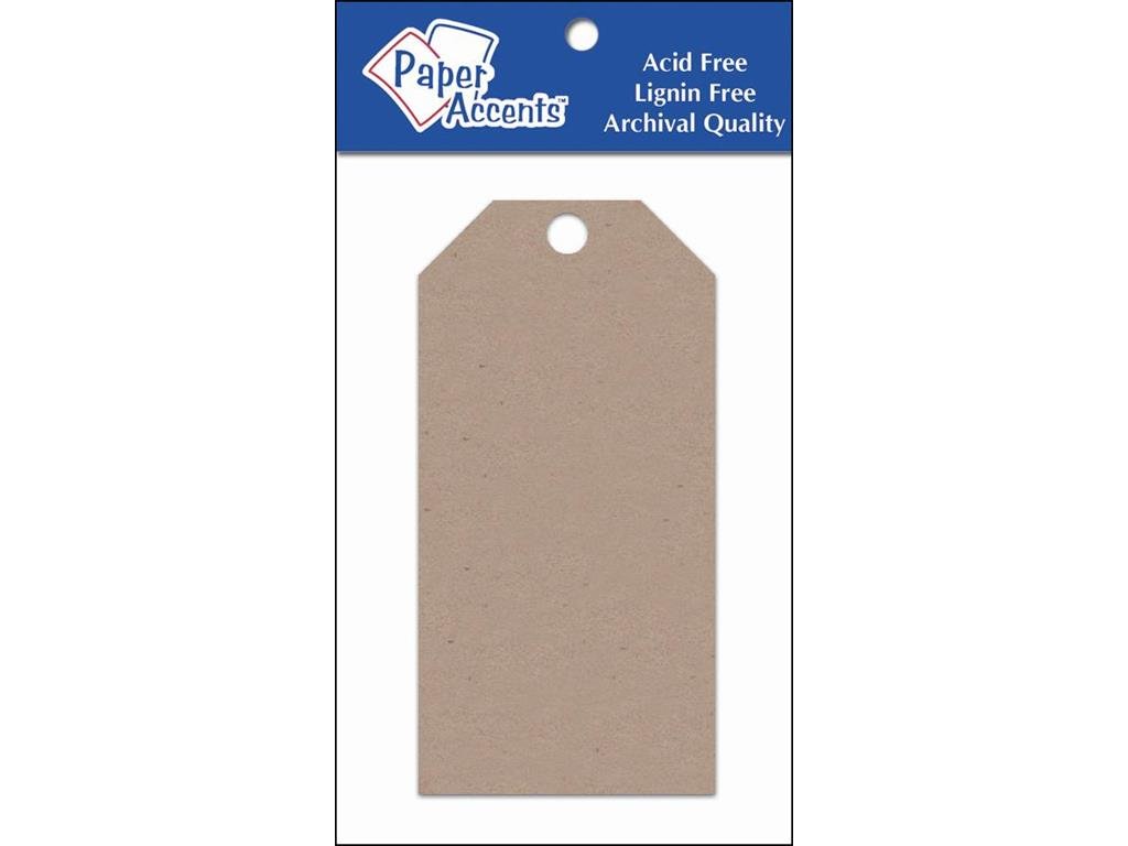 Accent Design Paper Accents ADPaperCraftTags21/8x4¼25Kraft Papers