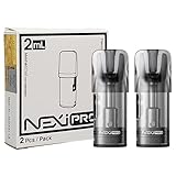 【オフィスエッジステッカー付き】アスパイア Nexi Pro Pod カートリッジ 2mL 1.2Ω アスパイア ネクシ プロ 交換用 ポット ポッド コイル 予備 マウスピース ネクシー ニコチン0 タール0 [C-80]