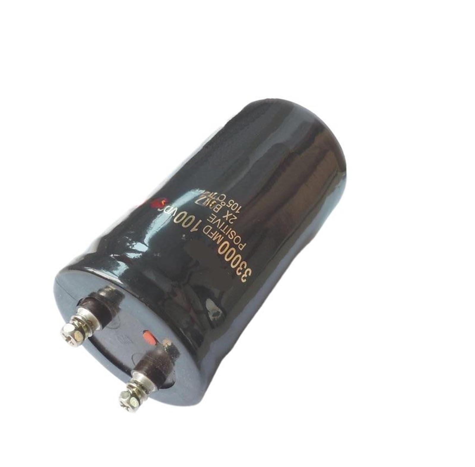 Condensateur électrolytique 100V pour filtrage audio et alimentation industrielle 100000µF