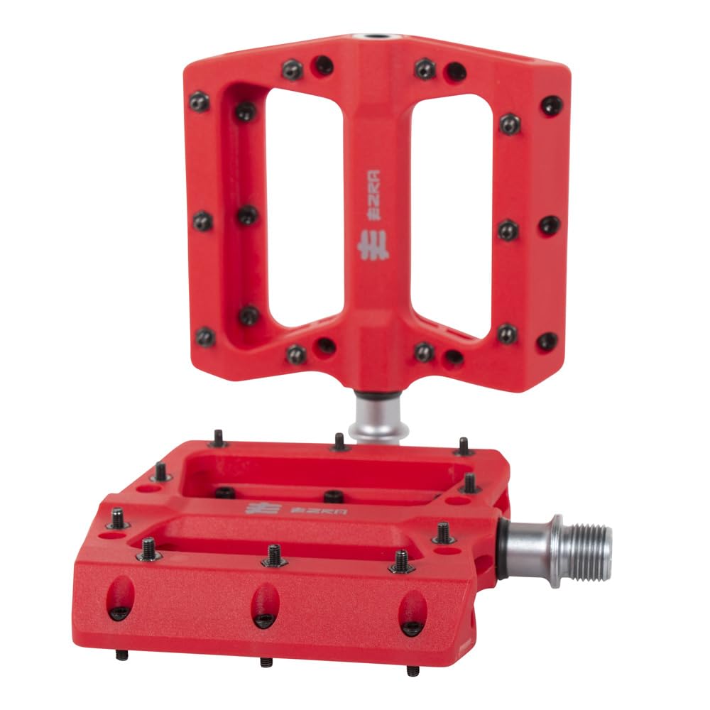 Eastern Bikes Ezra płaskie pedały BMX (czerwone)