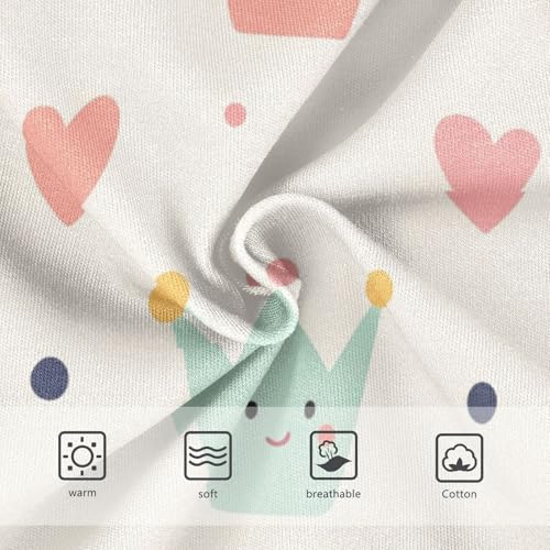 GuoChe Training Panties Soft and Breathable Panties Organic Cotton Toddler Underwear for Girls in Sizes 2T-8Y3