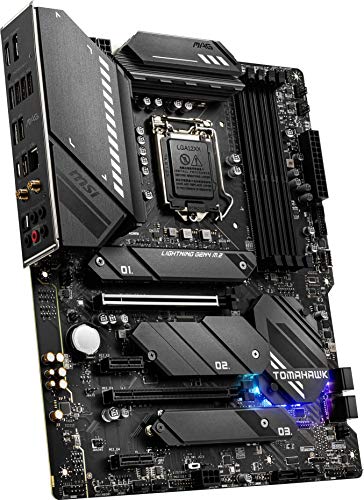 MSI-MAG-Z590-TOMAHAWK-WIFI-Placa-Base-Gaming-ATX-Soporta-Procesadores-Intel-Core-de-11th-Gen-LGA-1200-Mystic-Light-60A-VRM-DDR4-Boost-5333MHzOC-1-x-PCIe-40-x16-3-x-M2-Gen43-x4-Wi-Fi-6E