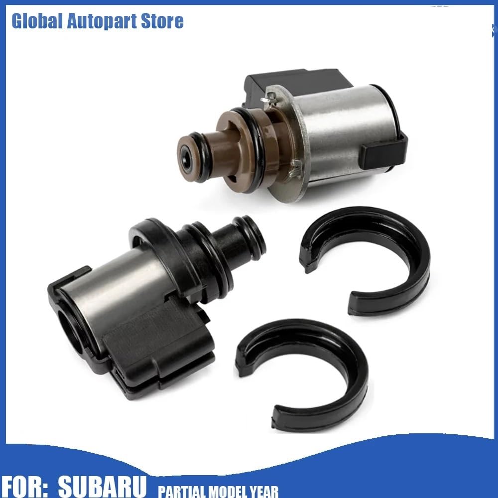 Solenoid blokady Solenoid sprzęgła 31825AA050 Przemiennik momentu obrotowego Elektromagnes blokujący pasuje do Subaru Lineartronic CVT TR580 TR690 2.5L 2010-2017 31825AA051 31706AA030(2 PCS)